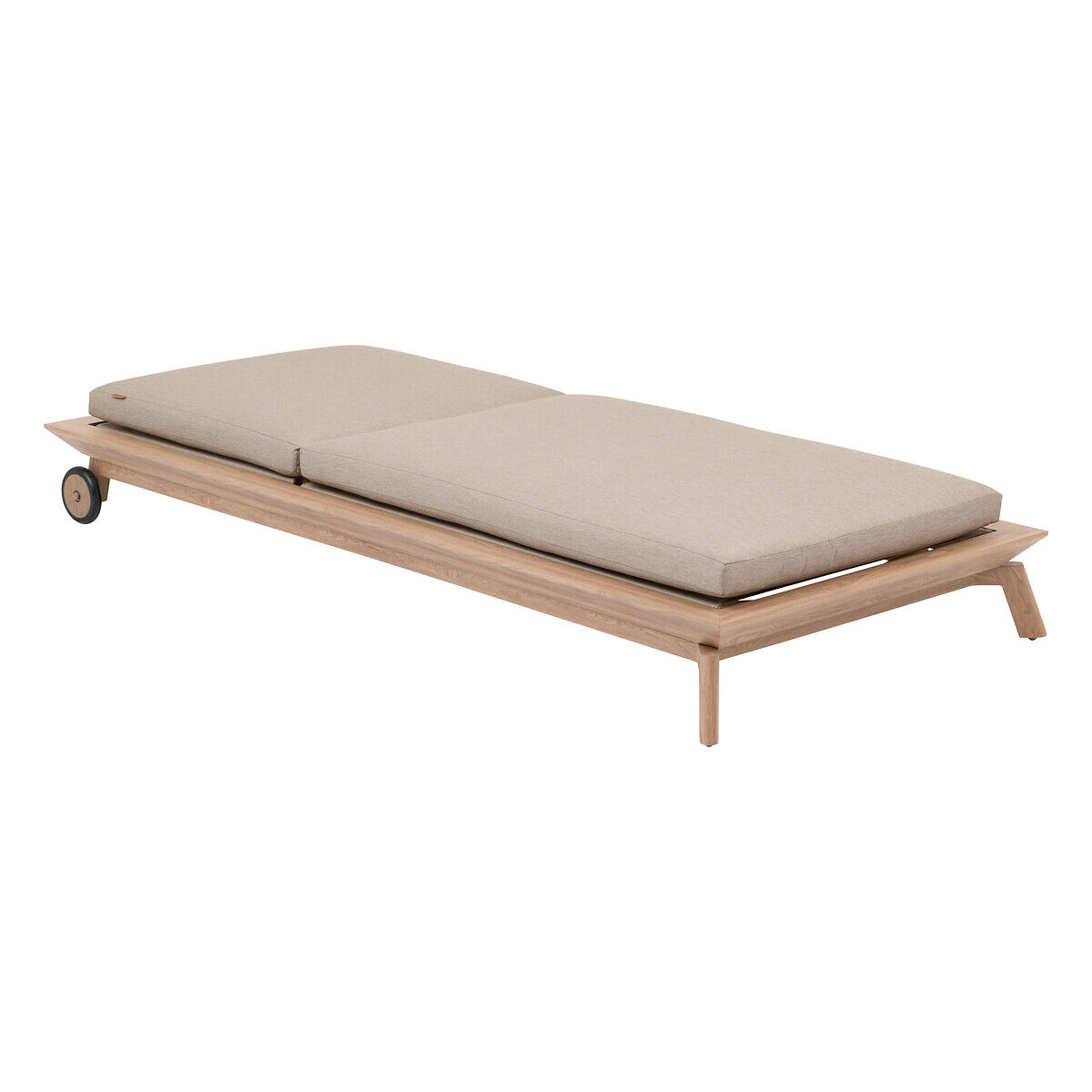 Tumbona MANISSA beige de aluminio, , large