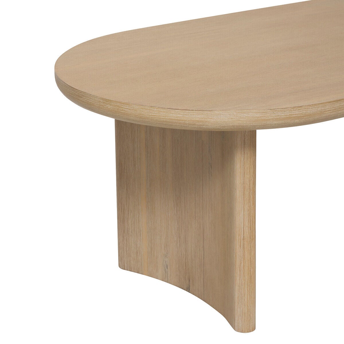 Mesa de centro LOUSADA bege em madeira acácia 110cm, , large