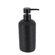 Dispensador Jabón Líquido Negro Efecto Piedra