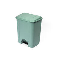 Cubo De Basura C/Pedal Azul 35L