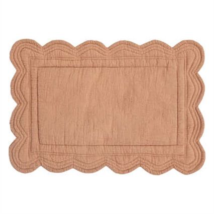 Individual de mesa THE FLORAL rosa velho 30x45cm, , large