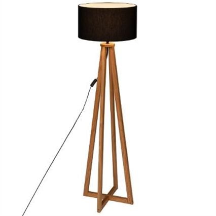 Candeeiro de pé MOLU em madeira 140cm, , large