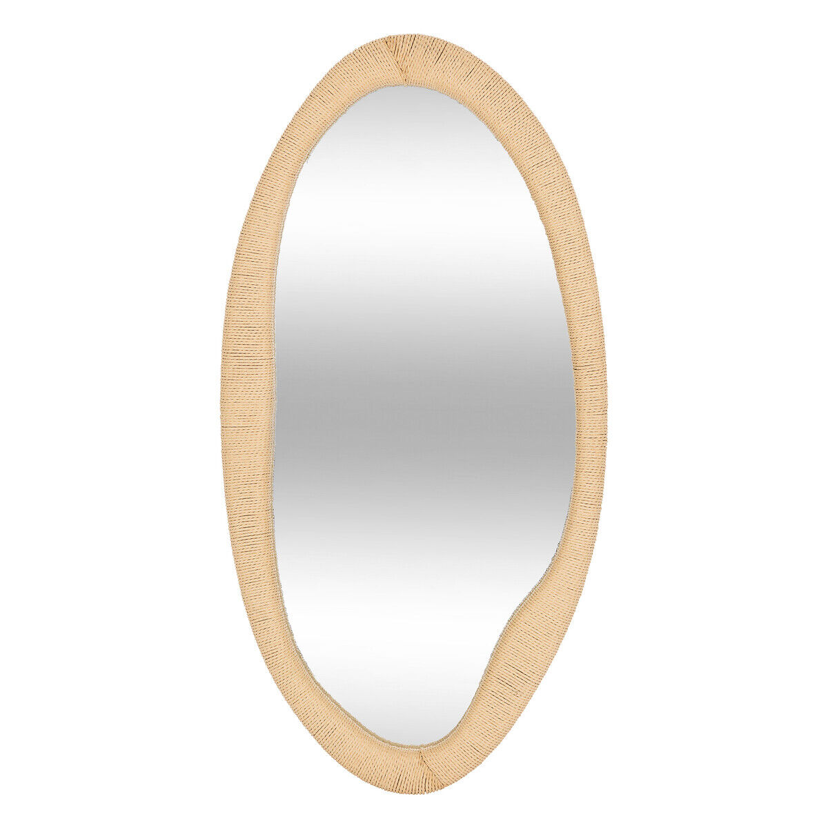 Espelho de parede laia bege 114cm, , large