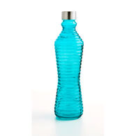 Botella De Vidrio C/Tapa Metal 1L