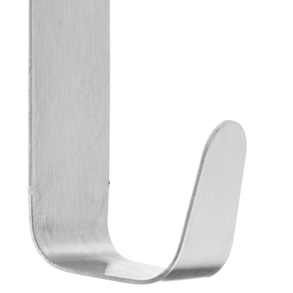 Juego de 2 colgadores para puerta inox, , large