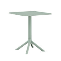 Mesa BARI verde cuadrada