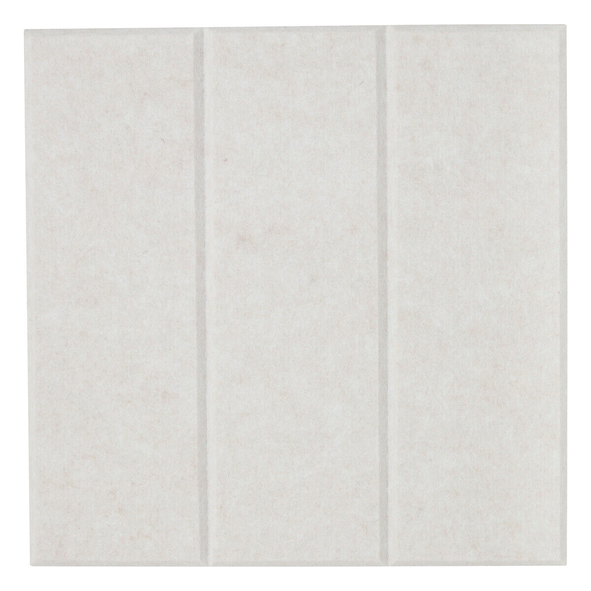 Conjunto de 3 painéis decorativos feltro cinza 30x30cm, , large