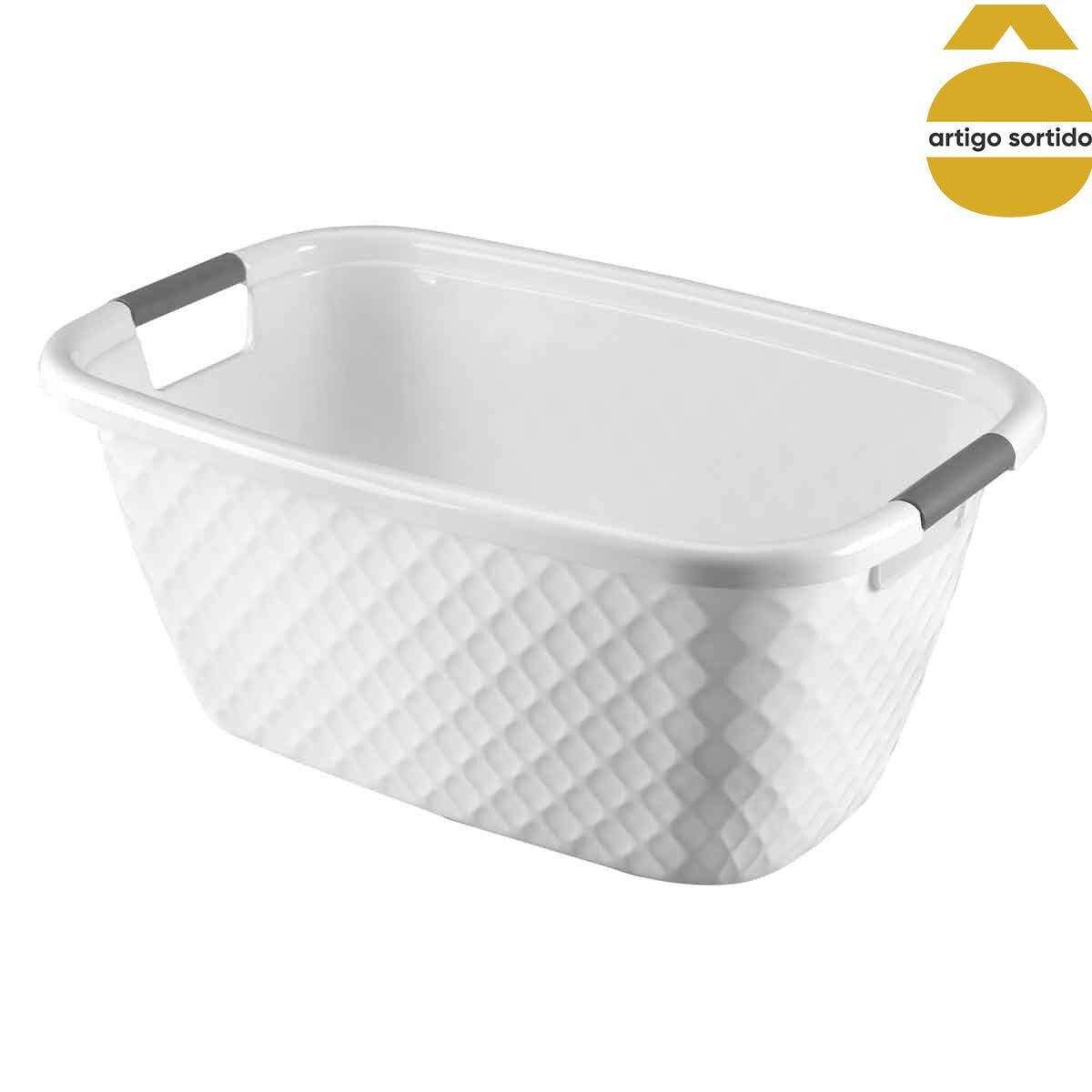 Cesto De Roupa Diamond 50L, , large