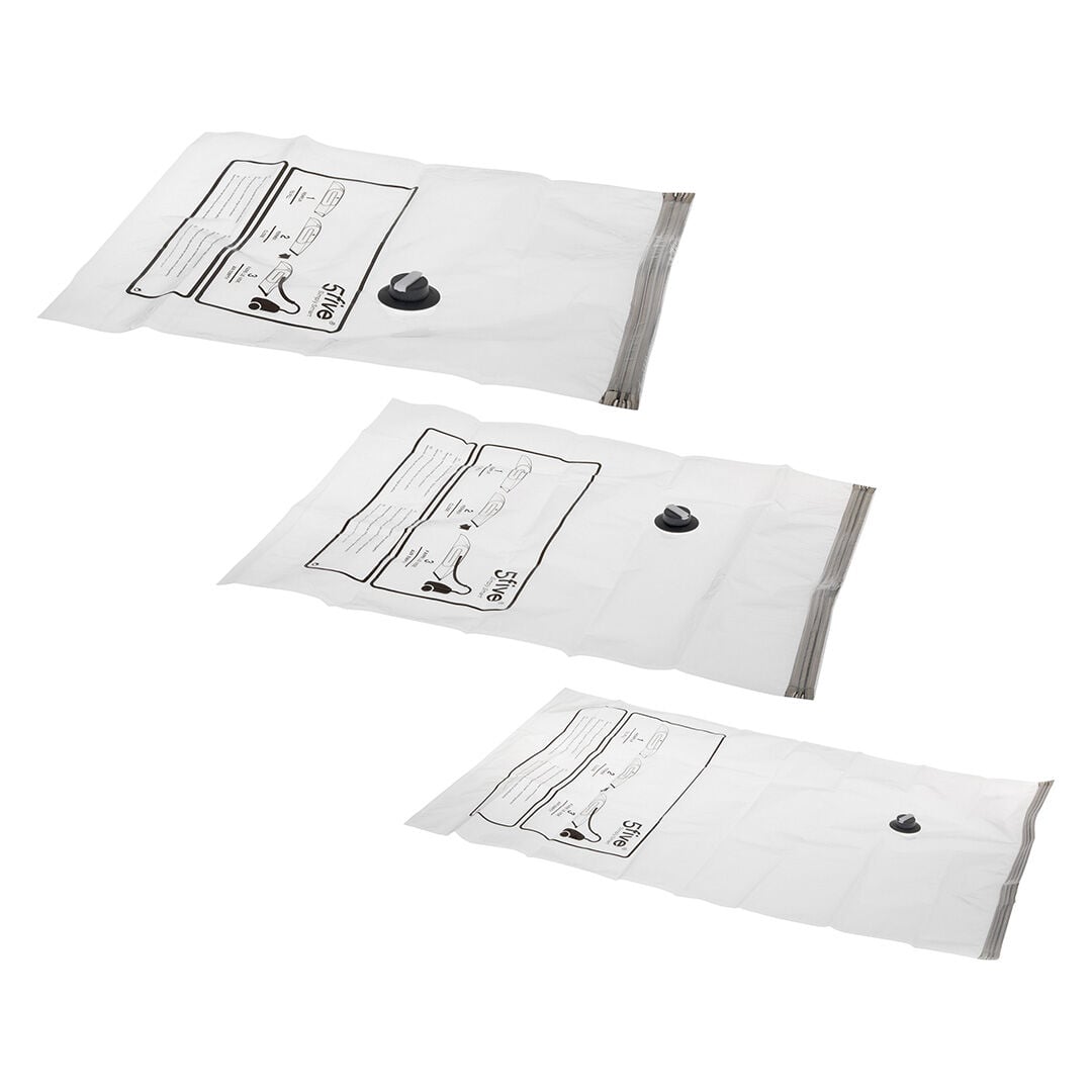 Conjunto de 10 sacos para arrumação em vácuo, , large