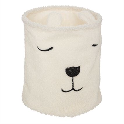 Cesto de arrumação urso polar, , large