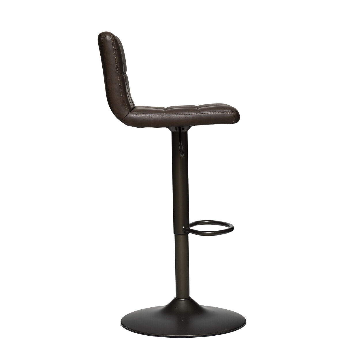 Banco de bar castanho DELEK, , large