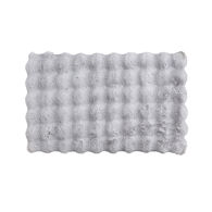 Alfombra wc gris 50x80cm