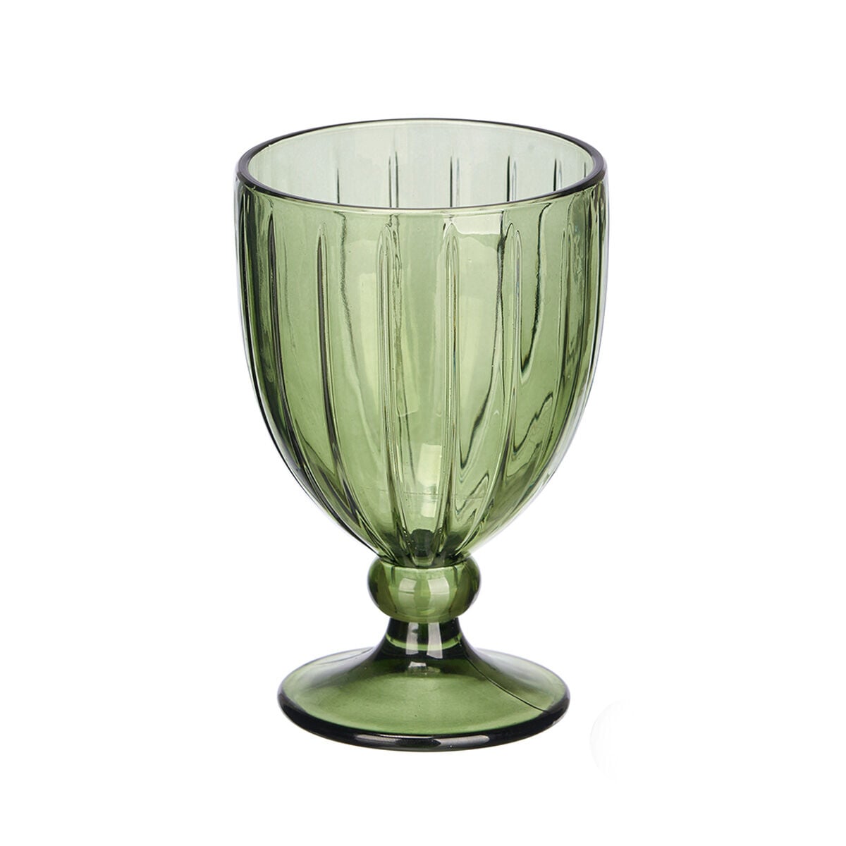 Wine glass striped in glass, , large