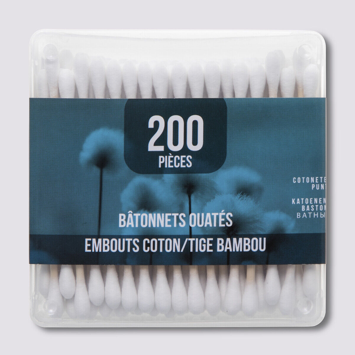 Cotonetes em bambu, , large