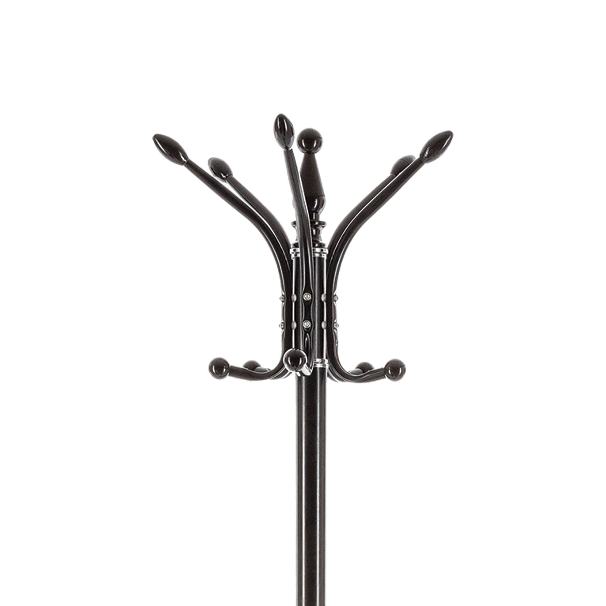 Cabide de pé com suporte para guarda chuva, , large