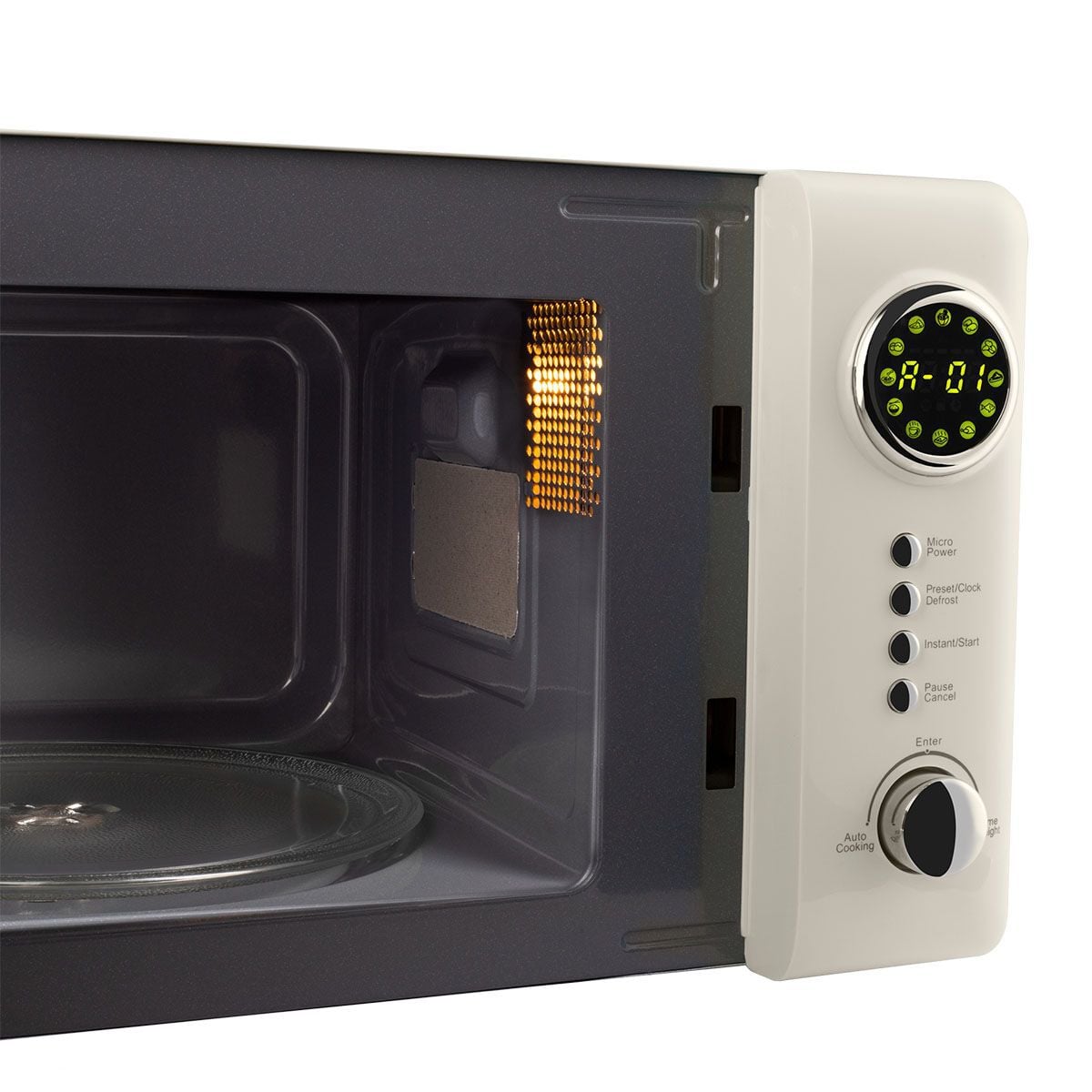Microondas VINTAGE CUISINE menta 700w, , large