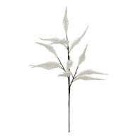 Rama hojas blancas 70cm 