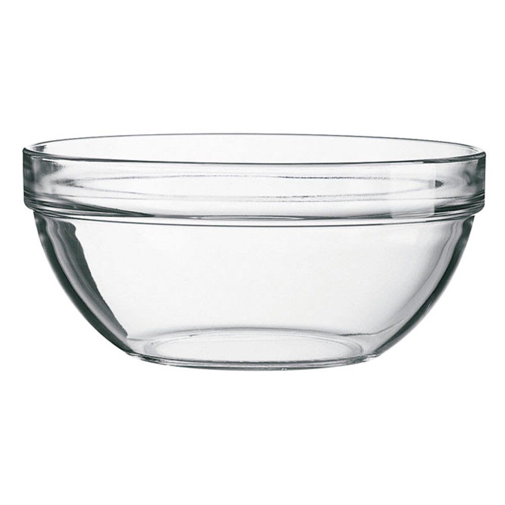 Taça de vidro redonda empilhável 10cm, , large