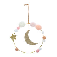 Colgante Luna/Estrella 14.5x3x21.5Cm