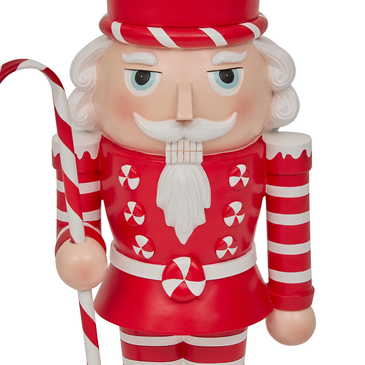 Figura de soldado de chumbo com bengala 91cm, , large