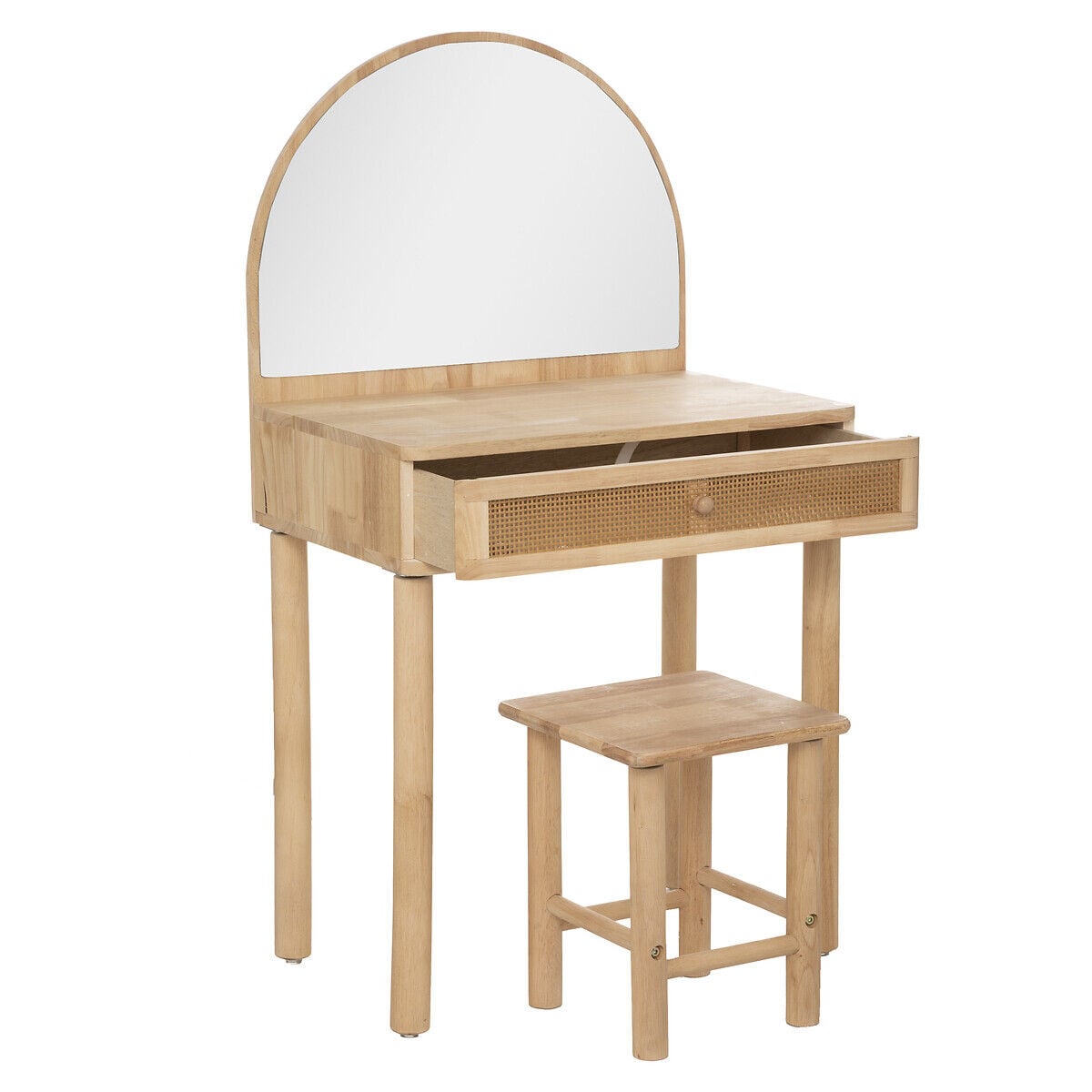 Toucador com banco CAMPAGNE natural, , large
