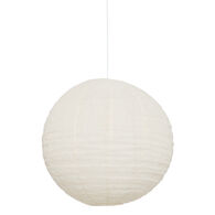 L&aacute;mpara de techo JORDY blanco 43cm