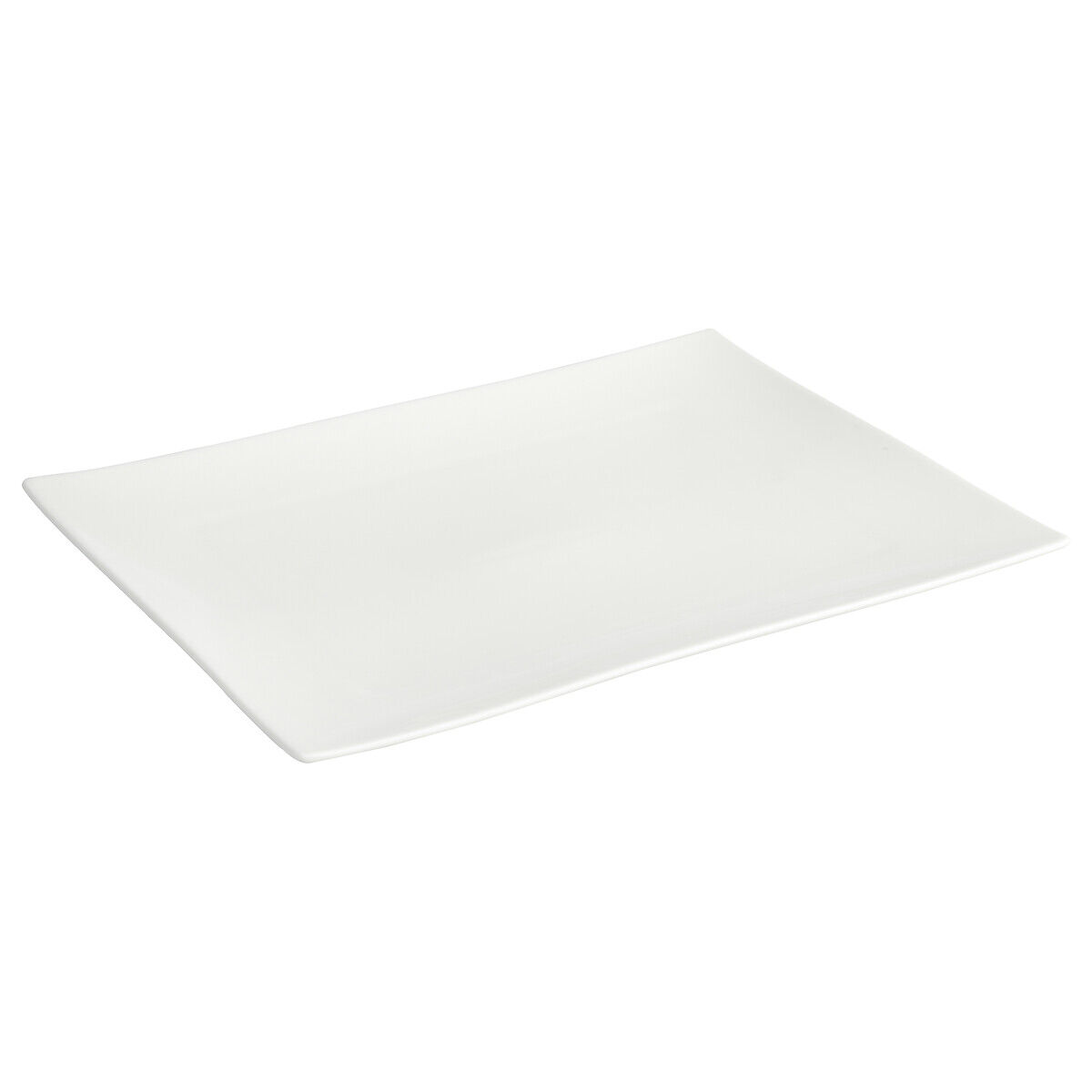 Prato de servir TOKYO branco em cerâmica 24x32cm, , large