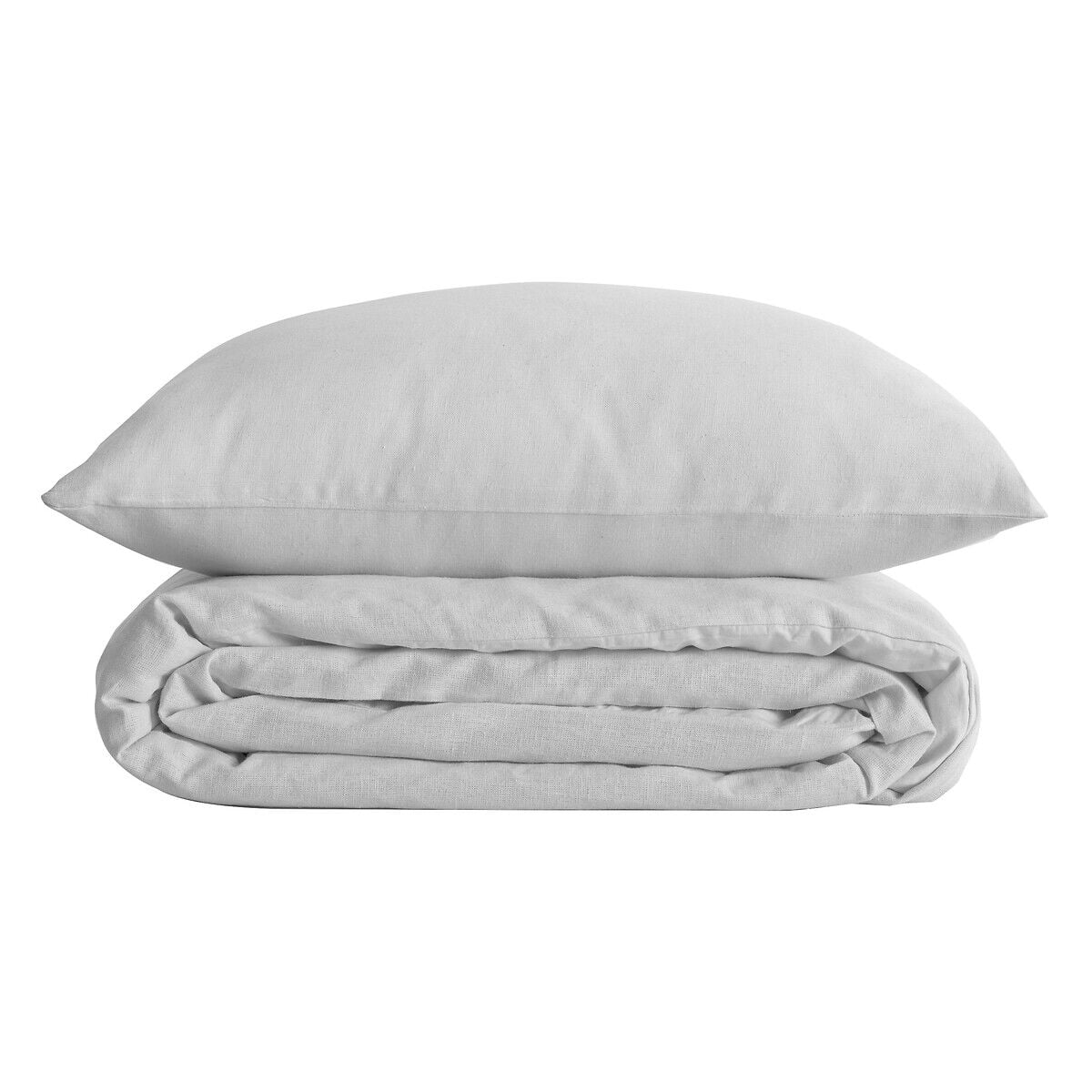 Duvet cover white and 2 pillowcases, , large