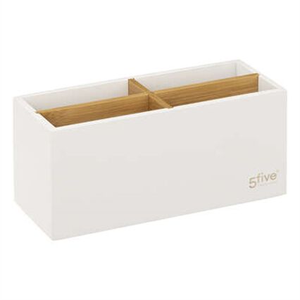 Bathroom organiser NATUREO white, , large