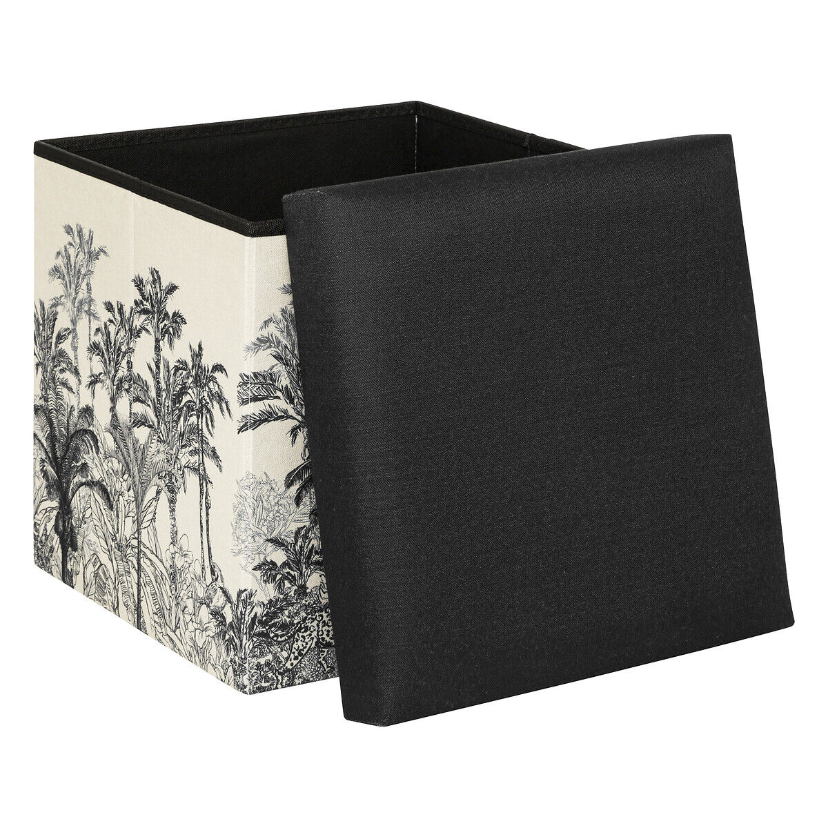 Pufe BENICIO preto, , large