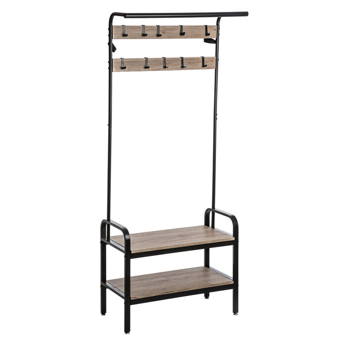 Cabide com sapateira JANO, , large
