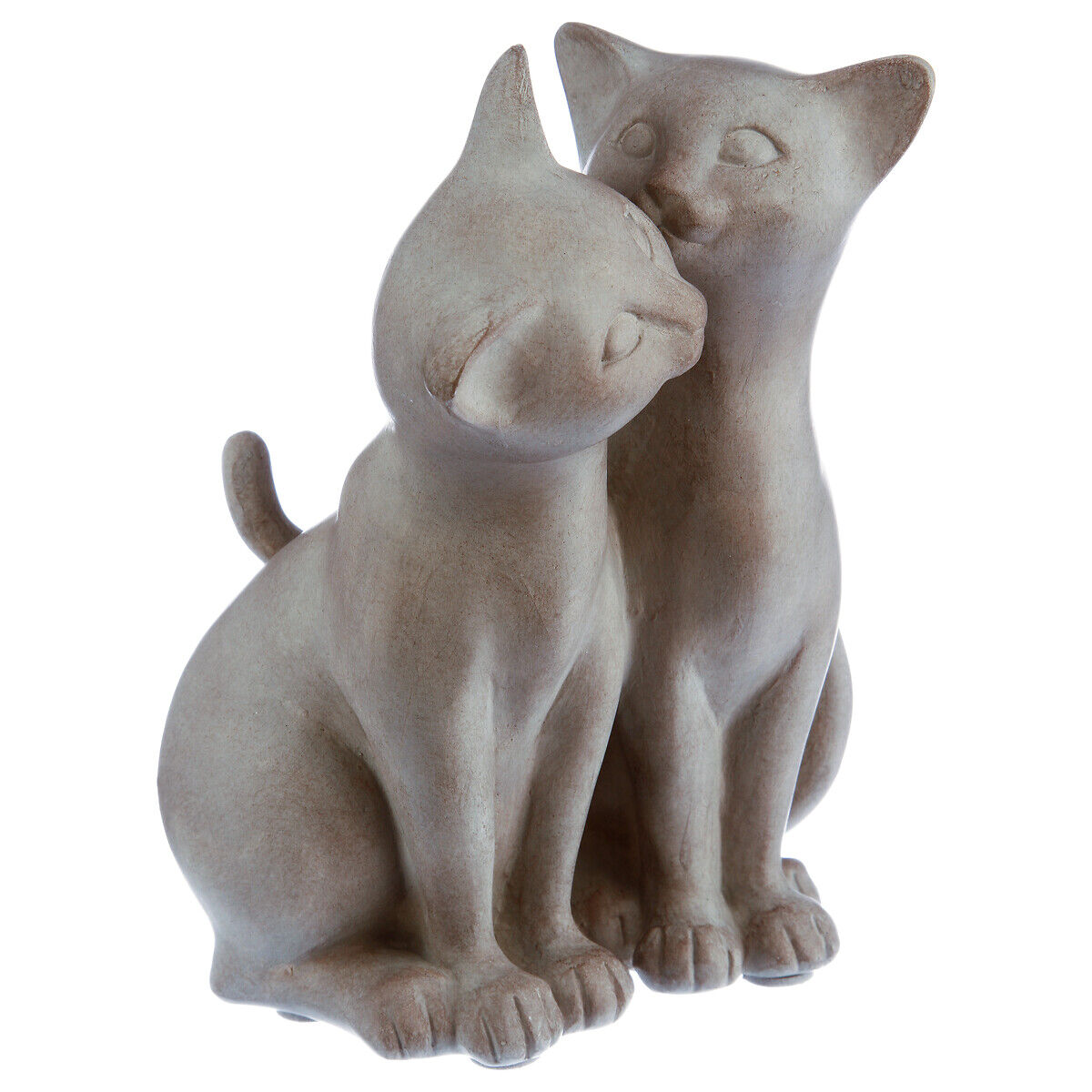 Estatueta gatos em resina, , large