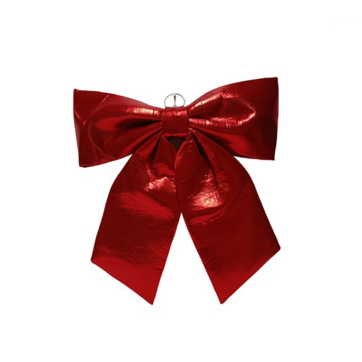 Laço Vermelho Metalizado 70cm, , large