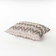 Almohada VIBES naranja y verde 45x60cm