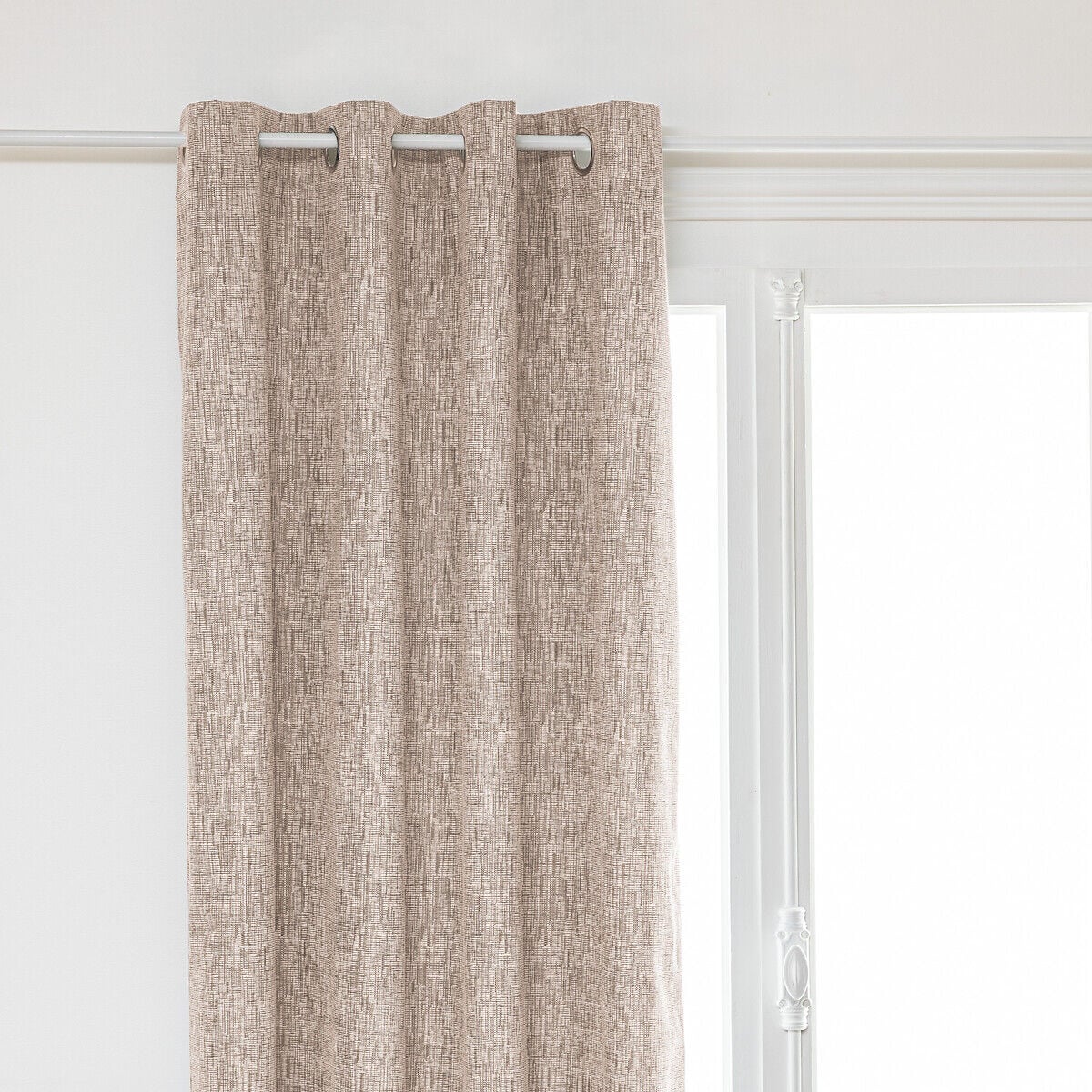 Cortina PIO opaca bege 140x260cm, , large