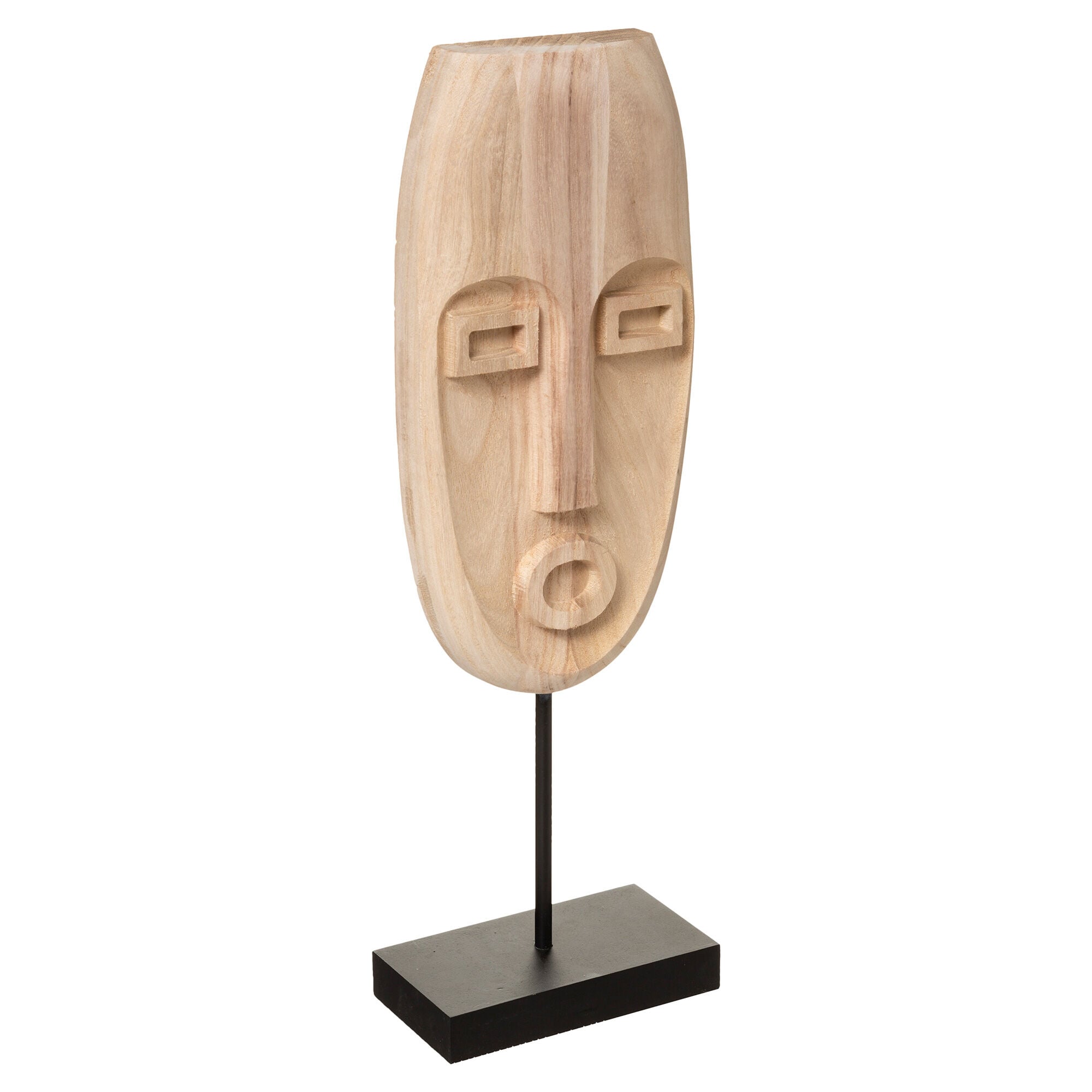 Máscara decorativa SAFARI 47cm bege, , large