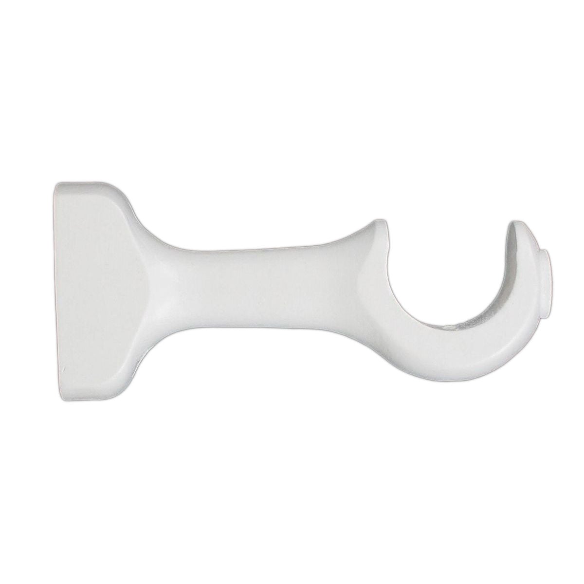 Set of 2 open single brackets grey, , large