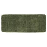 Alfombra microfibra especial verde caqui 50x120cm