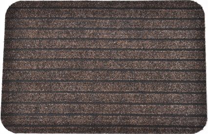 Tapete de entrada látex taupe 40x60cm, , large