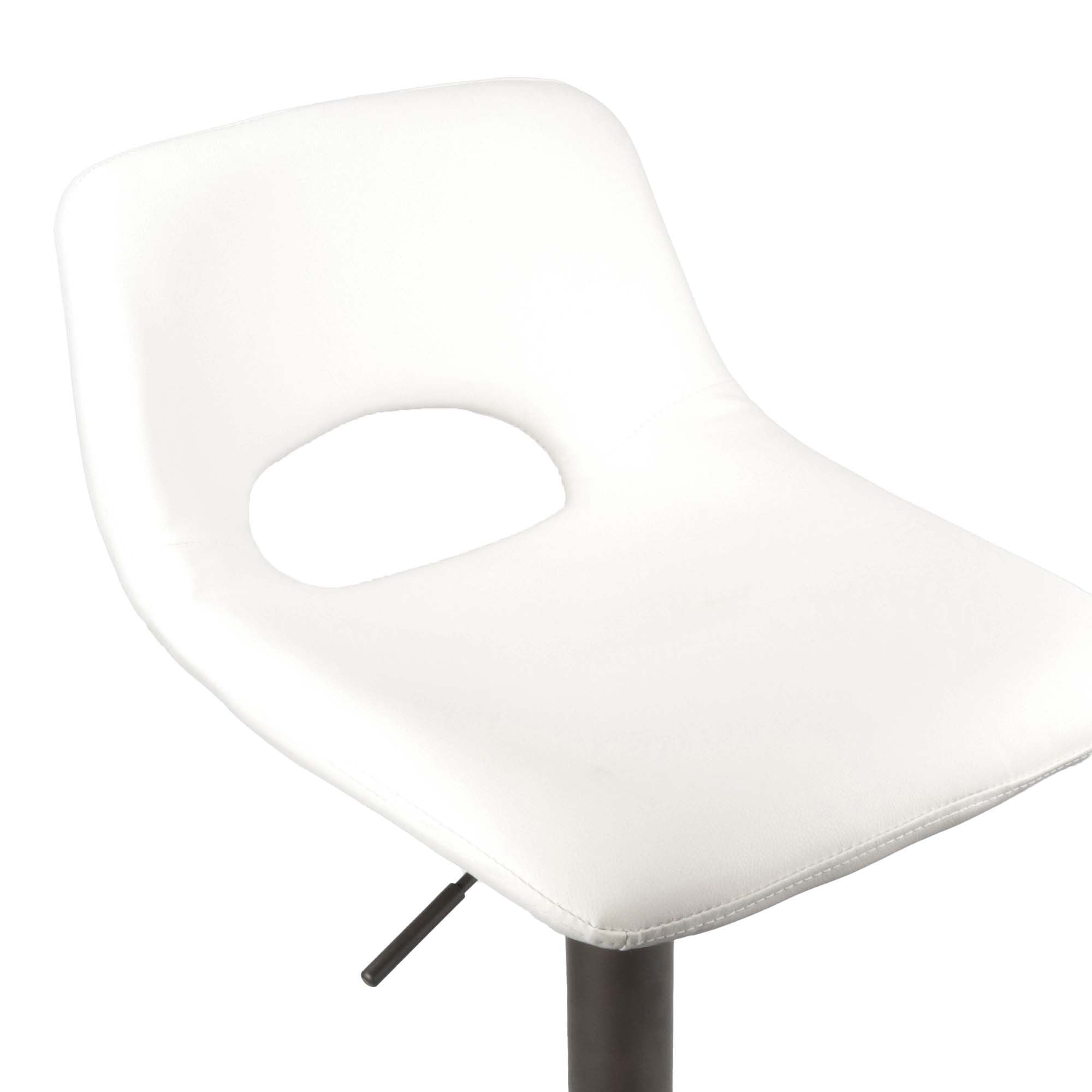 Set of 2 adjustable bar stools JENKI, , large
