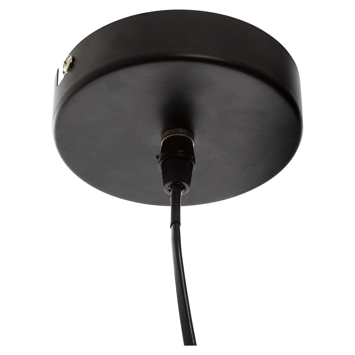 Candeeiro de teto KERY bege em rattan, , large