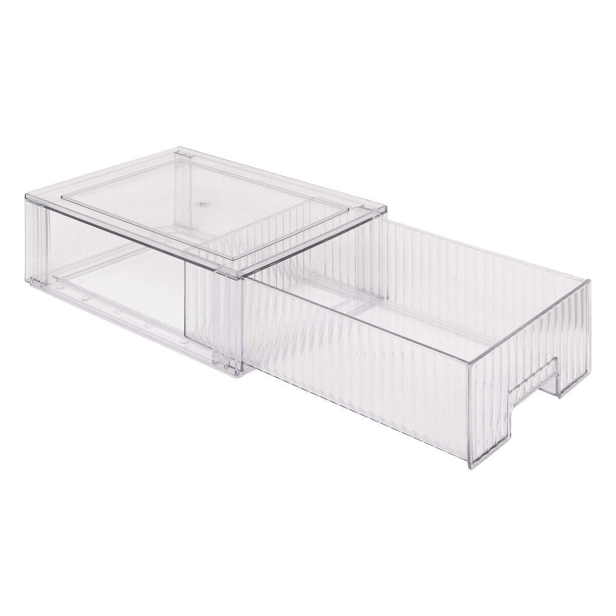 Caixa de arrumação com 1 gaveta para frigorífico STREAKS, , large