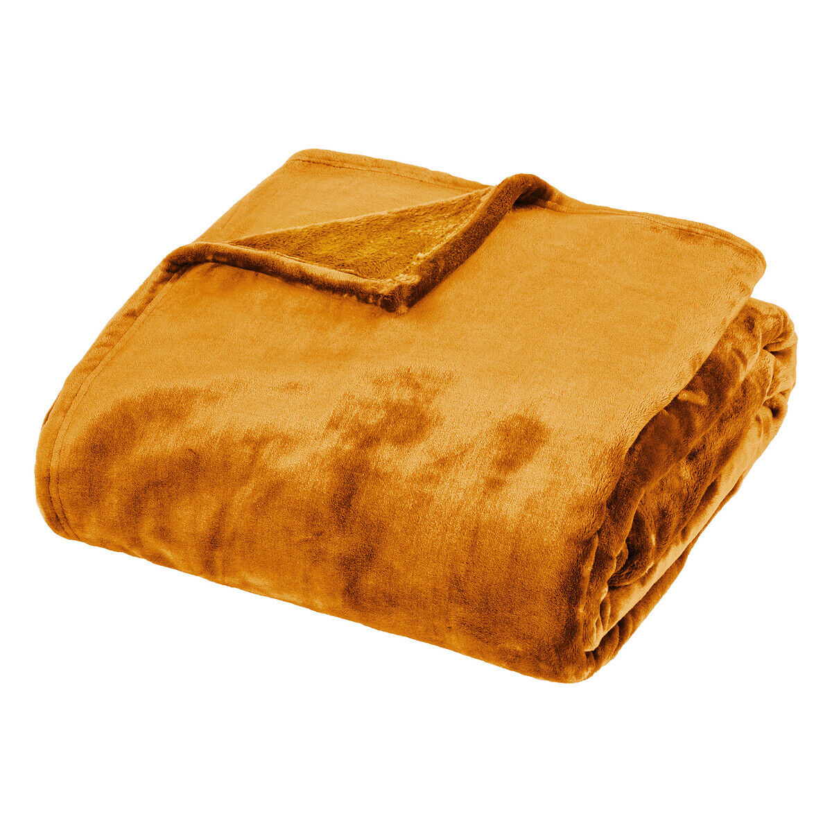 Manta CUDDLY ocre 180x230cm, , large