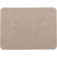 Tapete De Entrada Hexagone Bege 45x60cm