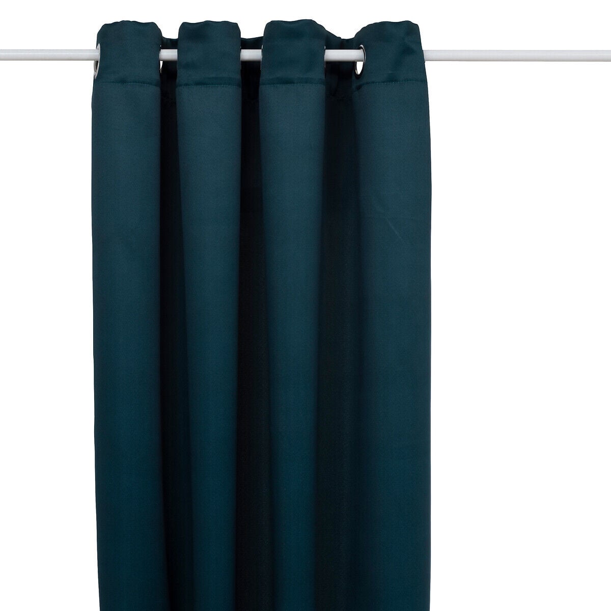 Set de 2 cortinas opacas azul oscuro 135x240cm, , large