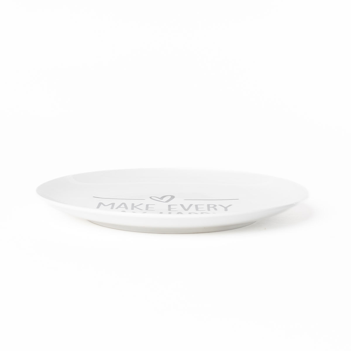 Prato De Sobremesa Hapy III Em Porcelana 19cm, , large