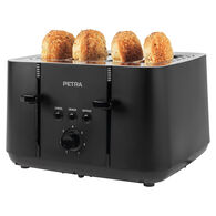 Tostador 4 Ranuras Petra Negro Matte