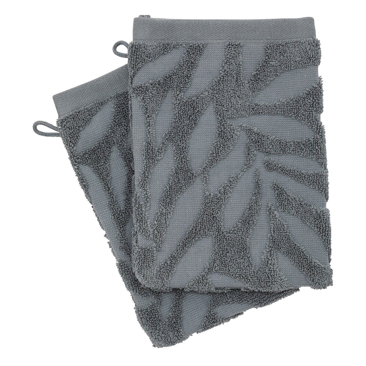 Set of 2 bath mitts SEA VIEW blue, , large