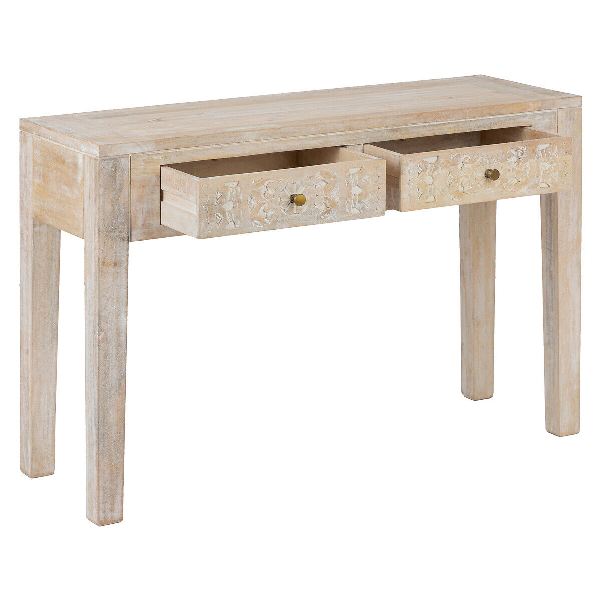 Consola em madeira mango shirel, , large
