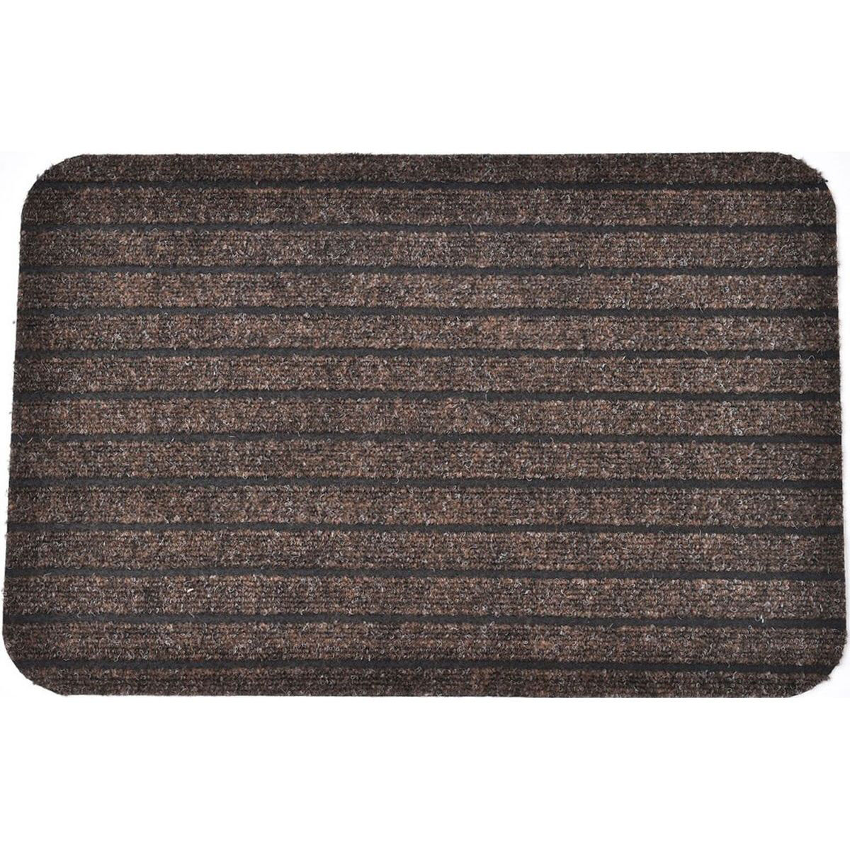 Tapete de entrada látex taupe 40x60cm, , large